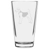 Perro grabado con temático todo propósito 453,59 G Libbey vaso de pinta