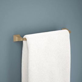 DELTA FAUCET 75118-CZ Dryden Wall Mounted 18 in. Towel Bar in Champagne Bronze