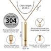 LAMKHOO Breathing Necklace to Quit Smoking and Vaping - Refillable