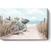 Abstract Seascape Canvas - 24x16inch Beach Path Artwork for Tranquil