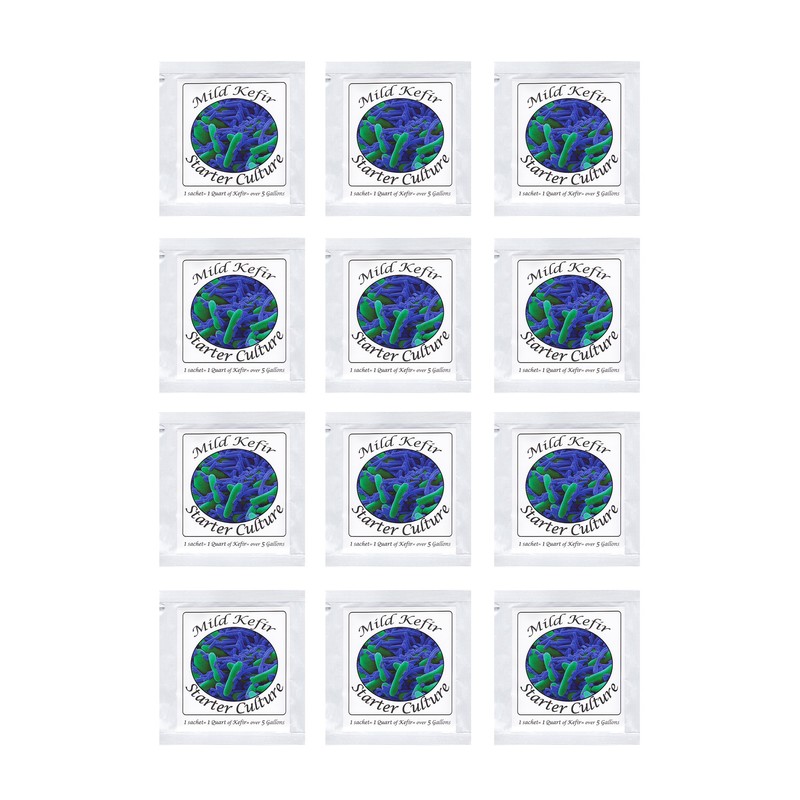 Kefir Starter Cultures - Pack of Freeze-Dried Culture Sachets For
