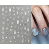 (Optional 5D Christmas Volume Nail Sticker B (599))5D Christmas Volume Nail Sticker B / (옵션 5D 크리스마스 볼륨 네일스티커 B (599))5D 크리스마스 볼륨 네일스티커 B