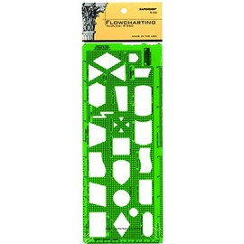 Rapidesign Flowchart Template, 1 Each