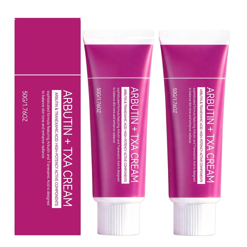 Crema de Arbutina + Ácido Tranexámico – Hidratante e Iluminadora