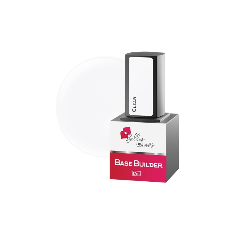 Bellas Manos Builder Gel 17ml Medium Viscosity Expansion Formula (Clear,