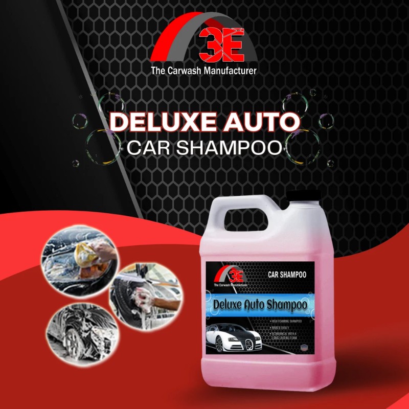 3E Deluxe Foaming Car Wash Soap 64 oz/Half Gallon (Works