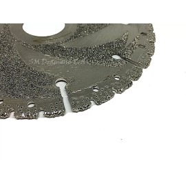 JMJ Diamond Tools 3-pack: 7-inch Segmented Laser Welded Diamond Blade Cutting Ductile in Wet/Dry