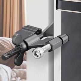 EAS Yeongdal Hardware Easy Lock Portable Door Lock Gray