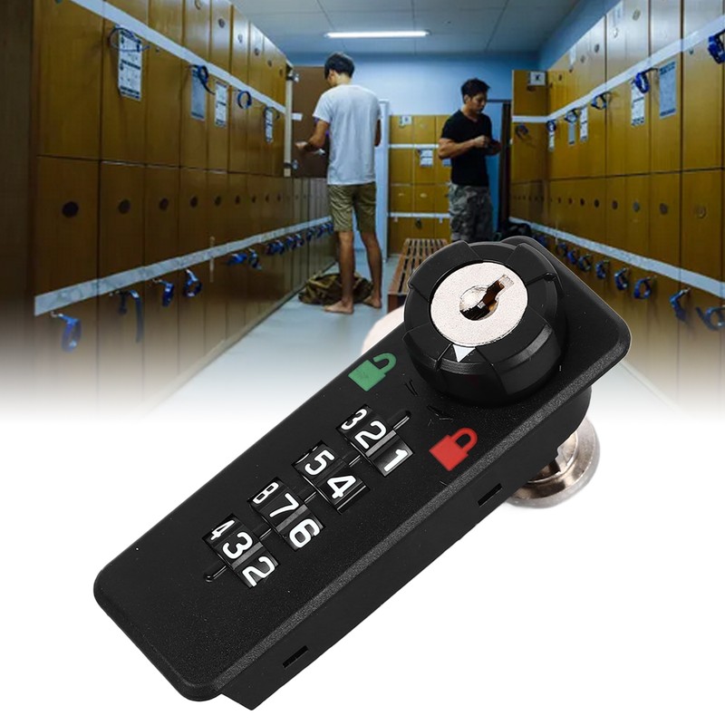 Drawer Combination Lock Flexible Adjustable Key Opening File Cabinet Password