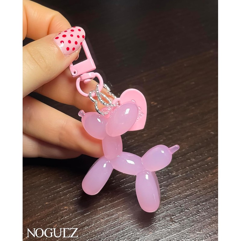 Noguez. Llavero con Forma de Globo en Figura de Perro