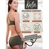 Kalon Women’s 4 Pack Demi Padded Bralette Wireless Comfortable Bra
