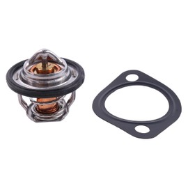 YLQASOON 71°C 160°F Thermostat with Gasket 19434-73014 19434-73013 16221-73270 Compatible with Kubota BX1500D BX2230D D902 D905 D1100 D1105 V1505 V1702 V1902 V2203