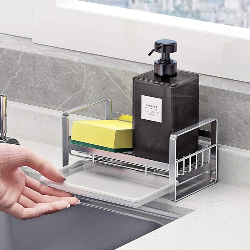 kaileyouxiangongsi 2 Pack Kitchen Sponge Holder - Kitchen Sink Organizer