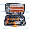 38-in-1 Ratchet Box, Ratchet Set for Socket Wrench, Ratchet Box