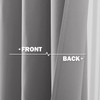 NICETOWN Small Curtain for Half Window, Blackout Short Window Treatment