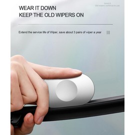 OBEST Universal Windscreen Wiper Cutter, Alternative to Replacement Wiper Blades, Car Windscreen Wiper Repair, Wiper Blade Cutter, Suitable for All Types of Windscreen Wiper Blades Re-Cutting