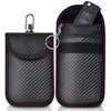 Faraday Pouch for Car Keys,3.5''X5.5'' Faraday Bag, Carbon Fiber Car