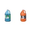 Casafoyer Washable Versatemp Heavy Bodied Tempera Paint, Turquoise & Orange,