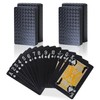 SirShop Diamond Waterproof Playing Cards, 2 Deck of Cards, Cool