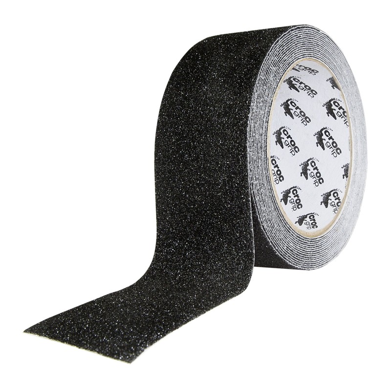 CROC grip 240 Commercial High Grit Black Anti-Slip Tape-48mm, 48
