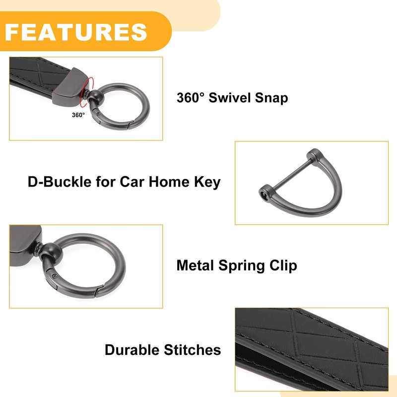 Partuto 1 Set Universal Car Keychain - Car Home Women