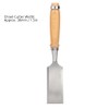 Wood Chisel Tool, 38 mm Cr-V Construction Wooden Handle Flat