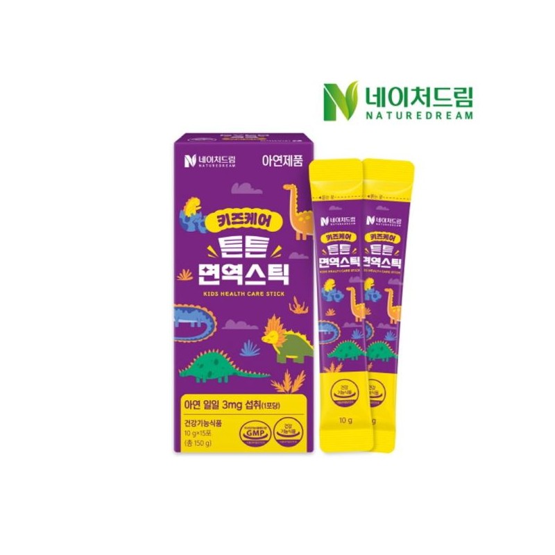 Nature Dream 네이처드림 키즈케어 튼튼면역스틱 10g x 15포 1박스 Nature