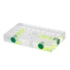 GUMEI High Precision Transparent Two Direction Magnetic Level Bubble Mini
