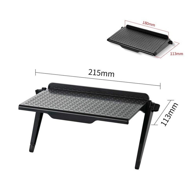 Zueyen 2 x Wall Mounted Television Cable Box Rack Desktop