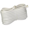 Trisonic TS-825 Telephone Extension Cord Phone Cable, White