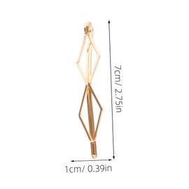 Baluue Bridal Hair Clips Set for Women 16pcs Metal Hair Bobby Pins Minimalist