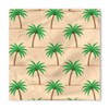 Ambesonne Oasis Pet Scarf, Repetitive Palm Tree, 16" X 16",