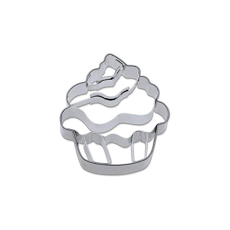 Städter 199675 Cookie Cutter Muffin-Shaped 5.5 cm Stainless Steel