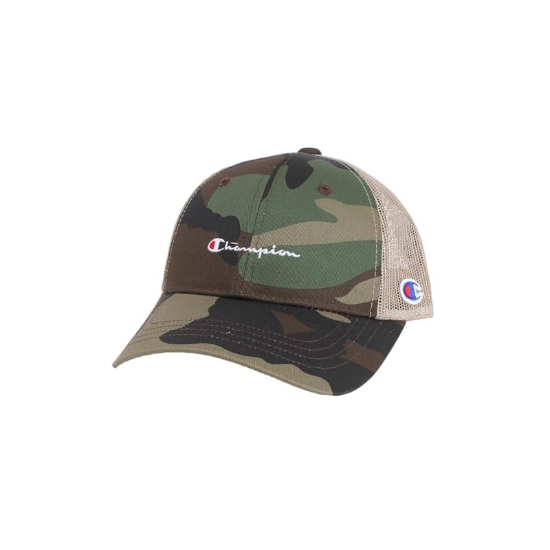 Champion 141-0093 Kids Mesh Cap, green camouflage