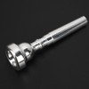 Trumpet Mouthpiece Silver Labor-Saving Beginner Musical Instrument Accessories 7C(Silver )
