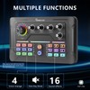 Podcast Equipment Bundle, Audio Interface with DJ Mixer and Condenser