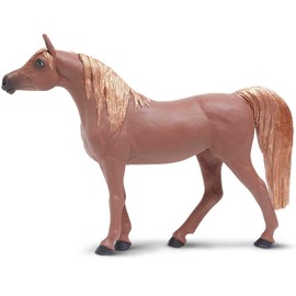 Safari Ltd. Arabian Mare Figurine - Realistic 5.75" Horse Figure - Educational Toy for Boys, Girls, and Kids Ages 3+