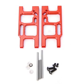 1/14 Aluminum Alloy Rear Swing Arm Set for RC Vehicle Model Toy Practical Accessory(Red)