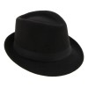 Sombrero. Sombrero Fedora De Fieltro De Lana.