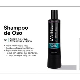 Janibell Shampoo Janibell De Oso 500 Ml Y Tratamiento De Oso 250ml