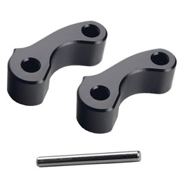 FUNOMOCYA 95-04 00-06 Car Window Accessories Black Aluminum Alloy Latch Hinge Pivots