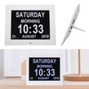 10 Inch Digital Calendar Clock 8 Languages Auto Dimming Electronic