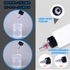 Set of 16 60ml Plastic Bottled Lopper Bottles Translucent Graduated