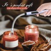 JETPRO Candle Lighters USB Rechargeable Arc Electric Lighter with 360°
