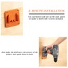 Crivnhar 5 Packs Tools Drill Mount Holder, Compatible for RIDGID