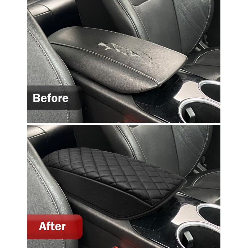 KBH Center Console Armrest Cover for Ford Fusion 2013 2014