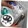 DOITOOL 1set Toilet Tank Bolts Kit Heavy Duty Bolts and