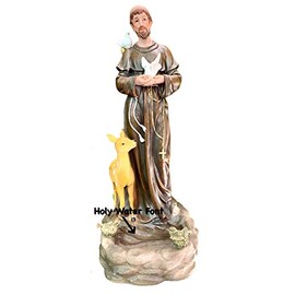 St Saint Francis of Assisi Estatua San Francisco de Asis Isis 22"