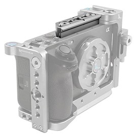 KONDOR BLUE FX3 / FX30 Top NATO Rail Compatible with Sony | Lightweight Aerospace Grade Aluminum | Multiple Mounting Points | Modular Design | Space Gray