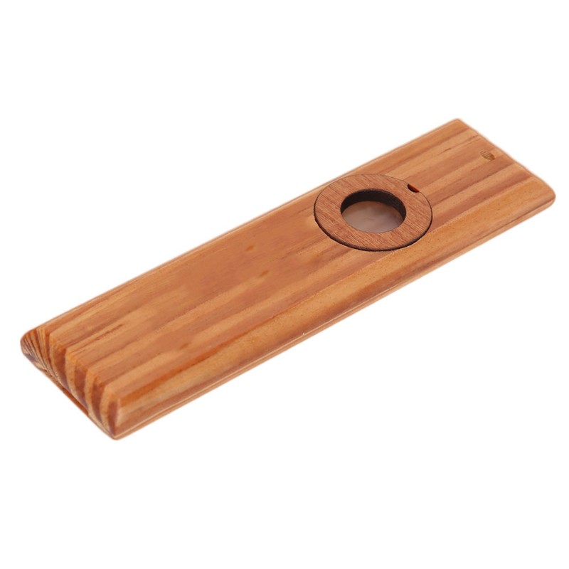 Wood Kazoo Flute Wooden Harmonica Accompaniment Flute Music Wind Instrument